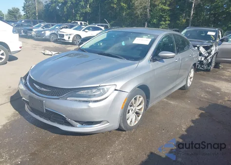 2015 Chrysler 200 C из США, поврежденный, VIN 1C3CCCCB8FN545351